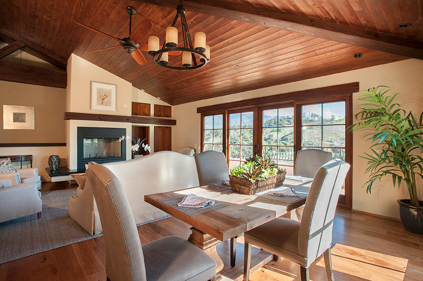 20 Alisal Road Santa Barbara, CA 93103 - Photo 11 of 32 a view of a dining room with furniture window and outside view