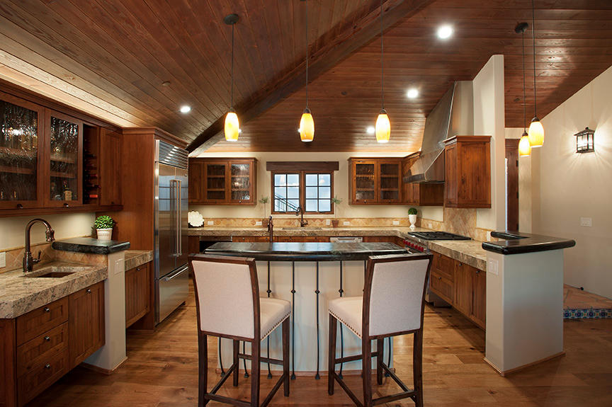20 Alisal Road Santa Barbara, CA 93103 - Photo 8 of 32 a kitchen with granite countertop a sink and cabinets