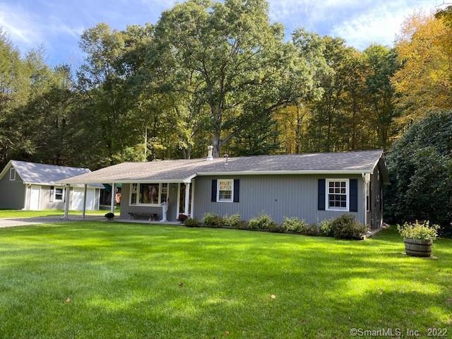 224 Kimball Road Lisbon, CT 06351 - Photo 1 of 1 a front view of house with yard and green space