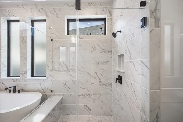 a view of a patio with a yard