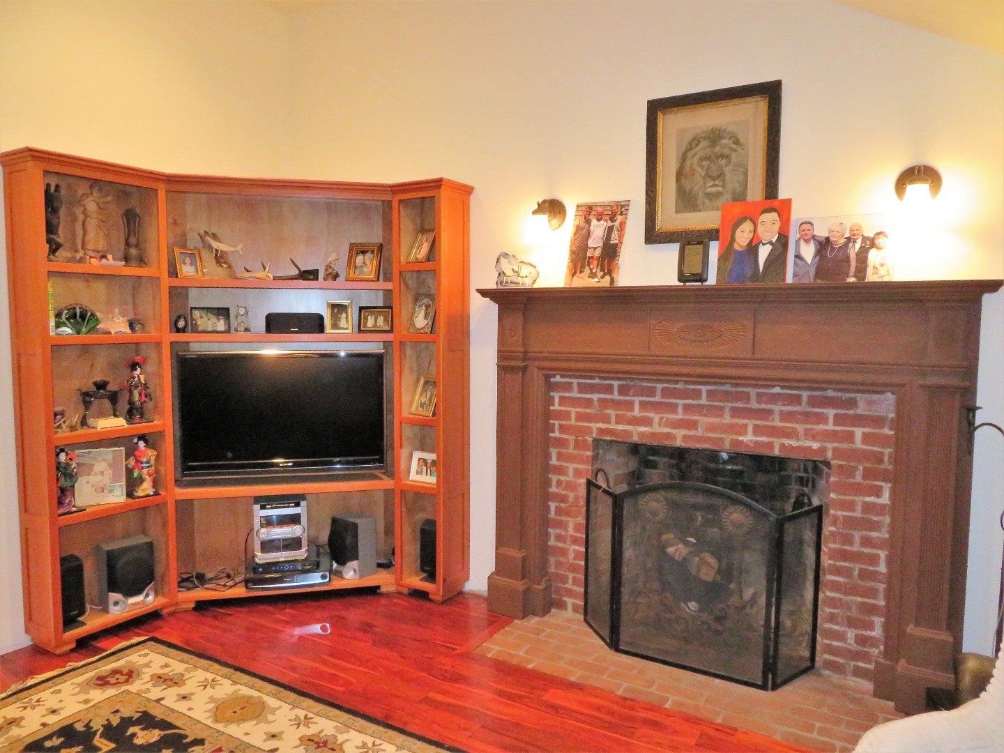 35 Watcha Path Edgartown, MA 02539 - Photo 24 of 44 Large brick Fireplace.