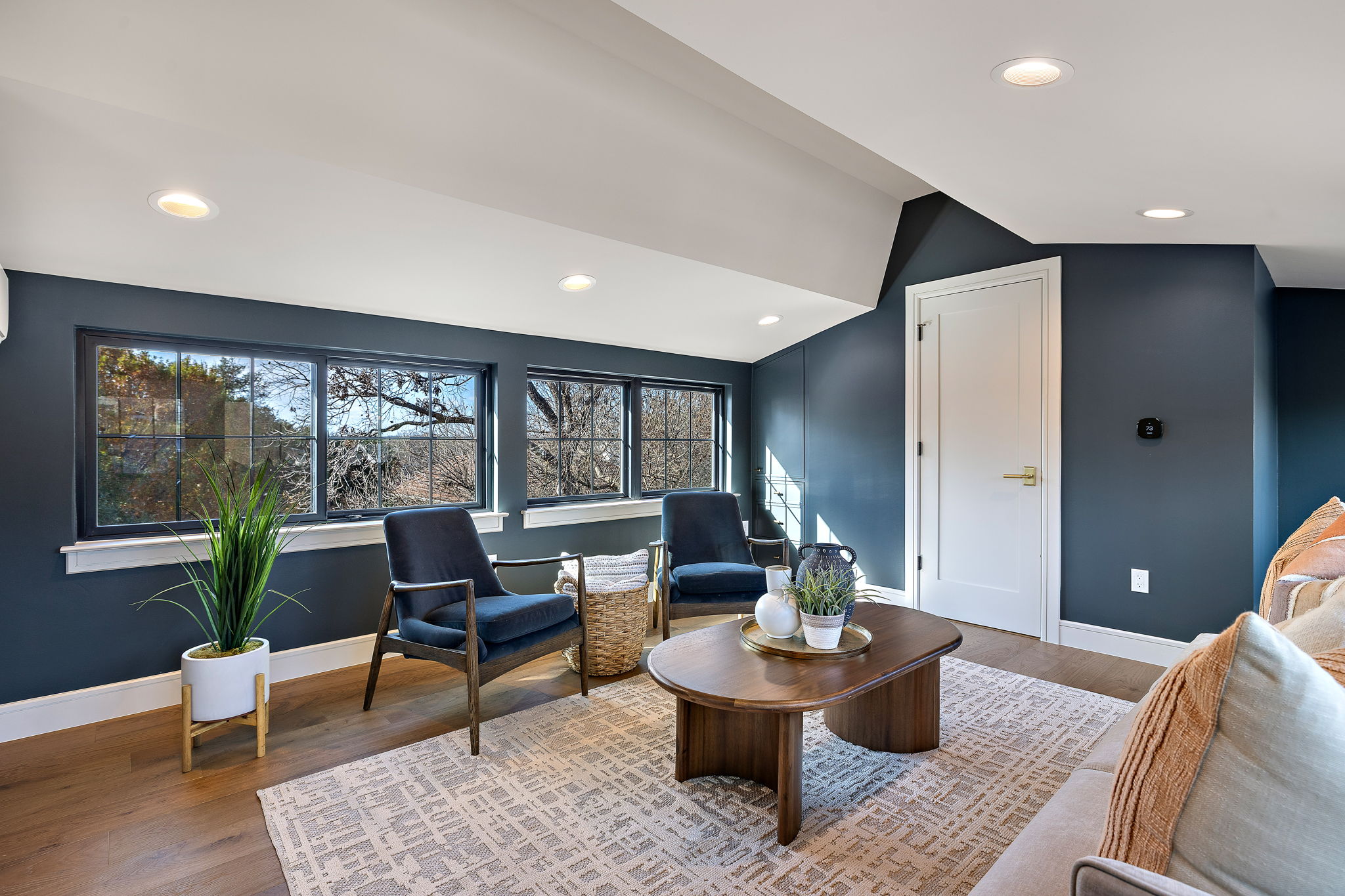 2705 Warren Street Austin, TX 78703 - Photo 31 of 39 a living room with furniture and a large window
