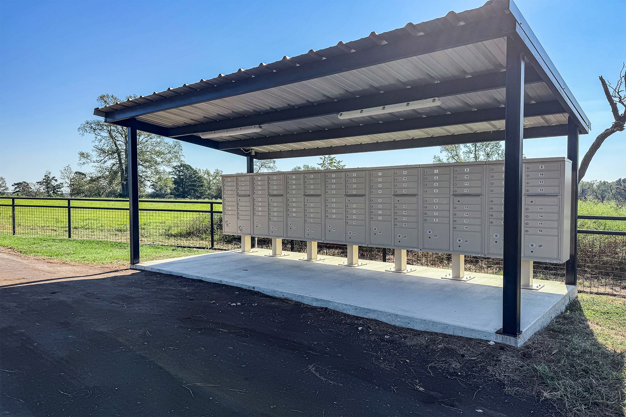 10-acres 10-acres Ranch Centerville, TX 75833 - Photo 6 of 7 a backyard of a house with a yard and outdoor seating