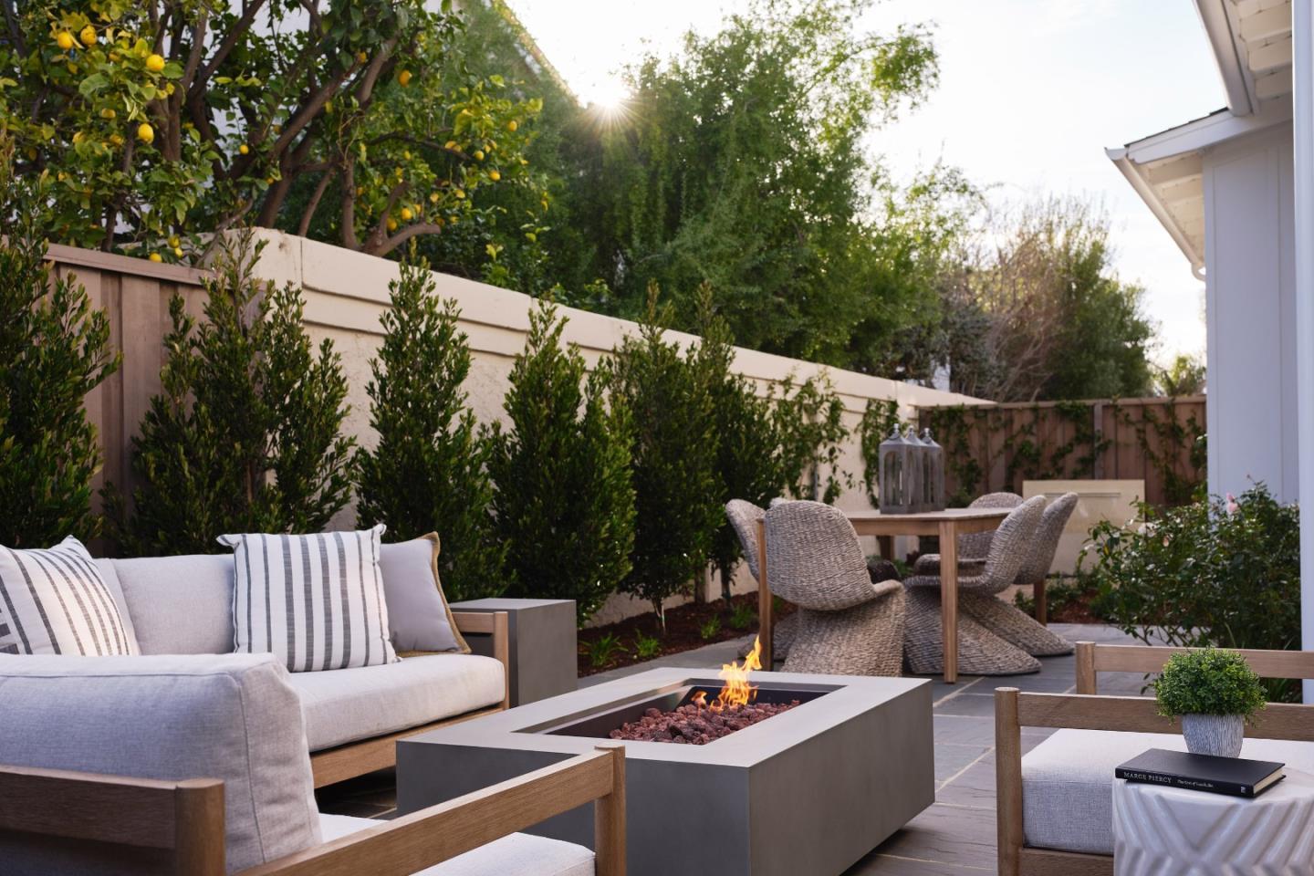2080 Cully Place San Jose, CA 95124 - Photo 34 of 34 a view of a patio with couches chairs and a potted plant