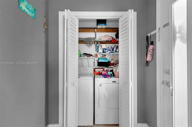 a view of water heater room