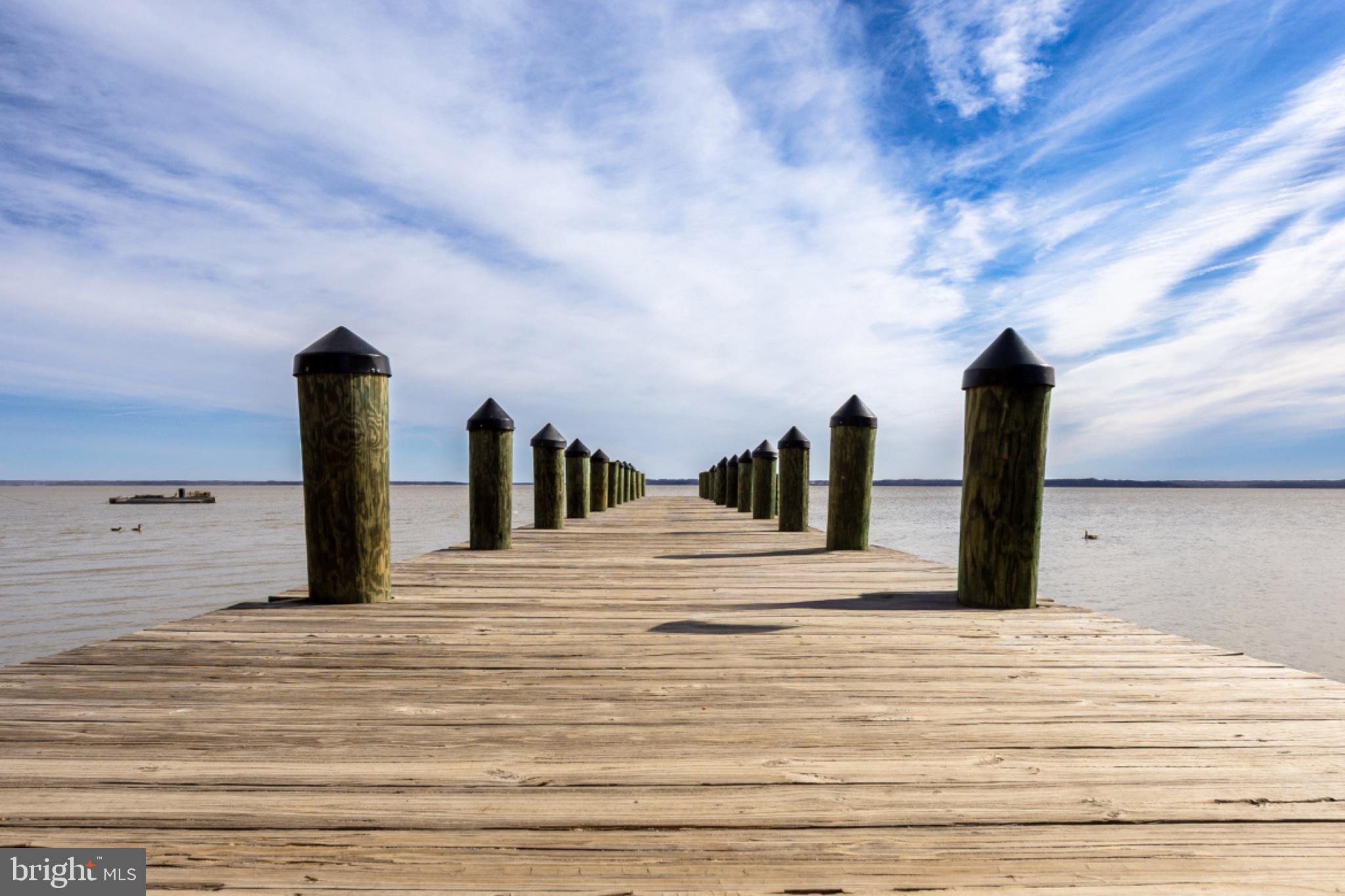 2425 Morgans Point Drive Dumfries, VA 22026 - Photo 93 of 99 Tranquil pier stretching to the horizon.