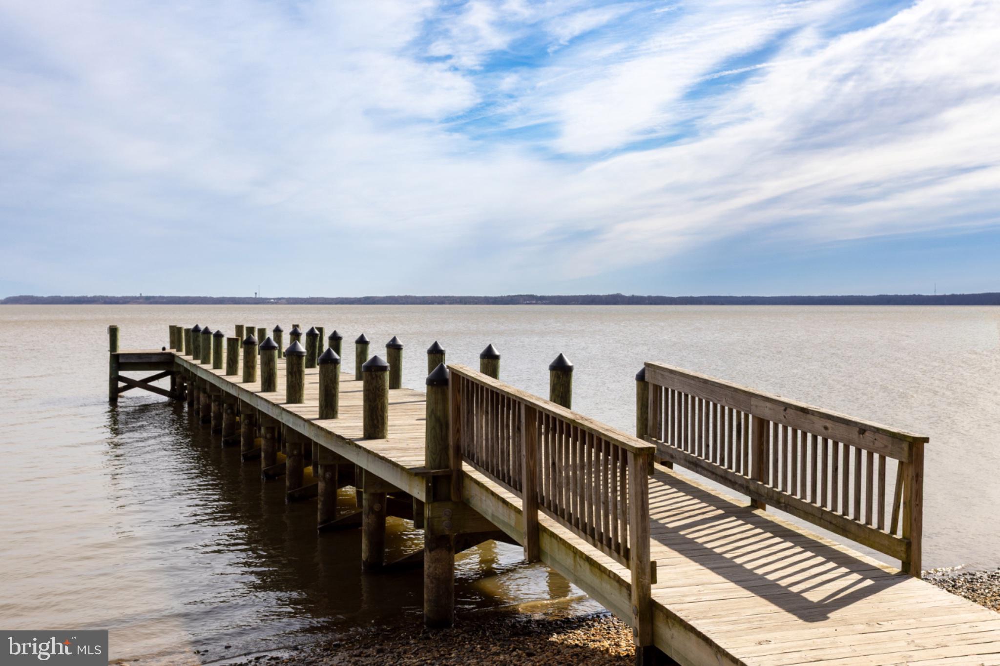 2425 Morgans Point Drive Dumfries, VA 22026 - Photo 94 of 99 Tranquil dock by the serene waters.