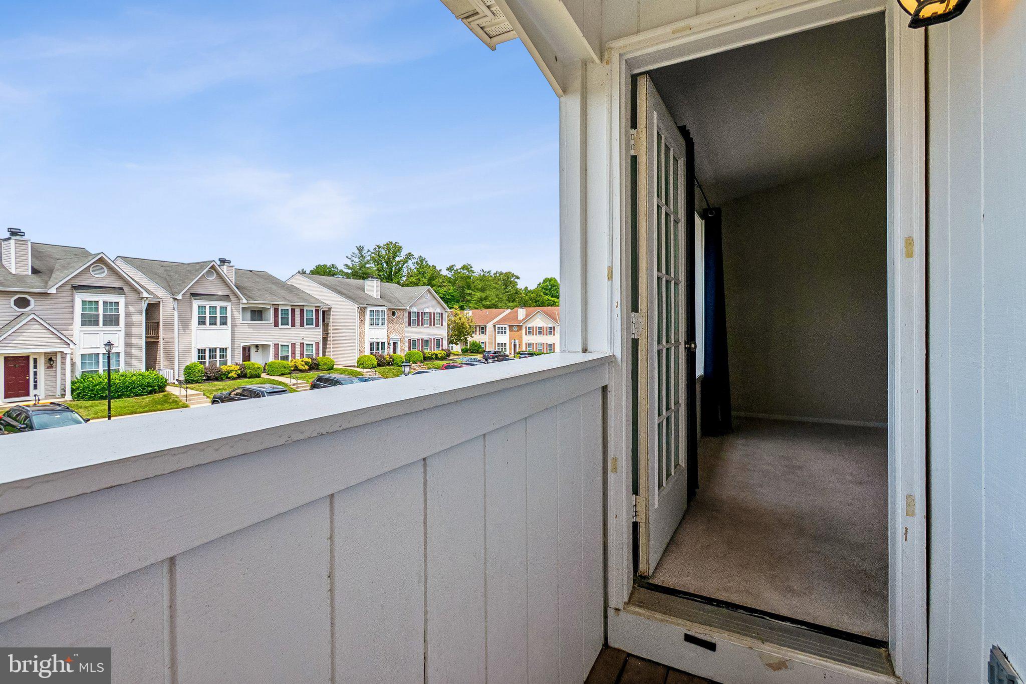 7822 Harrowgate Circle, Unit D Springfield, VA 22152 - Photo 23 of 28 Balcony view