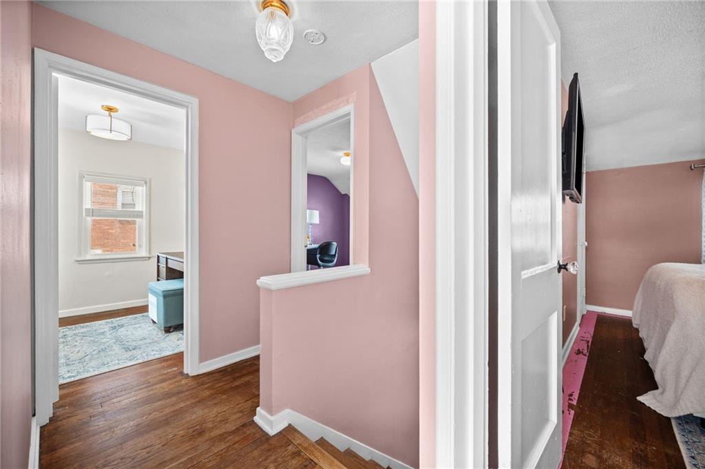2079 Spring Valley Road Pittsburgh, PA 15243 - Photo 25 of 35 a view of hallway with wooden floor