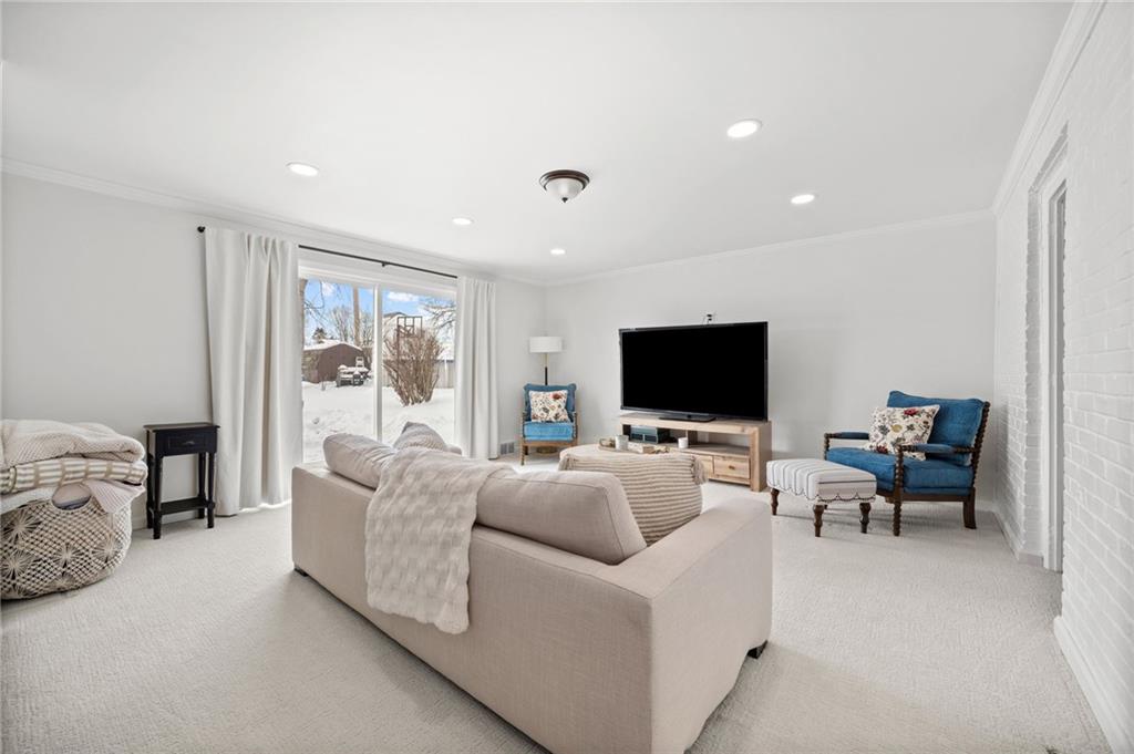 2079 Spring Valley Road Pittsburgh, PA 15243 - Photo 3 of 35 a living room with furniture and a flat screen tv