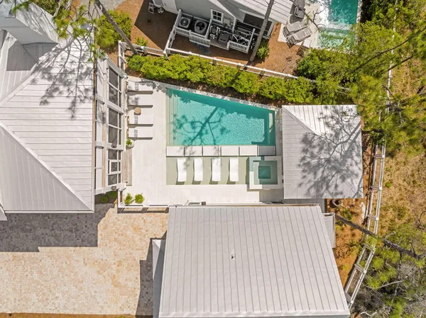 front view of a house with a outdoor space