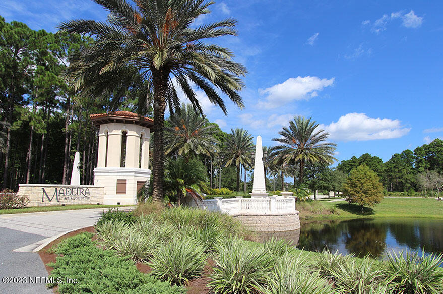 110 Amarante Lane St. Augustine, FL 32095 - Photo 37 of 39 maderia_entrance with lake