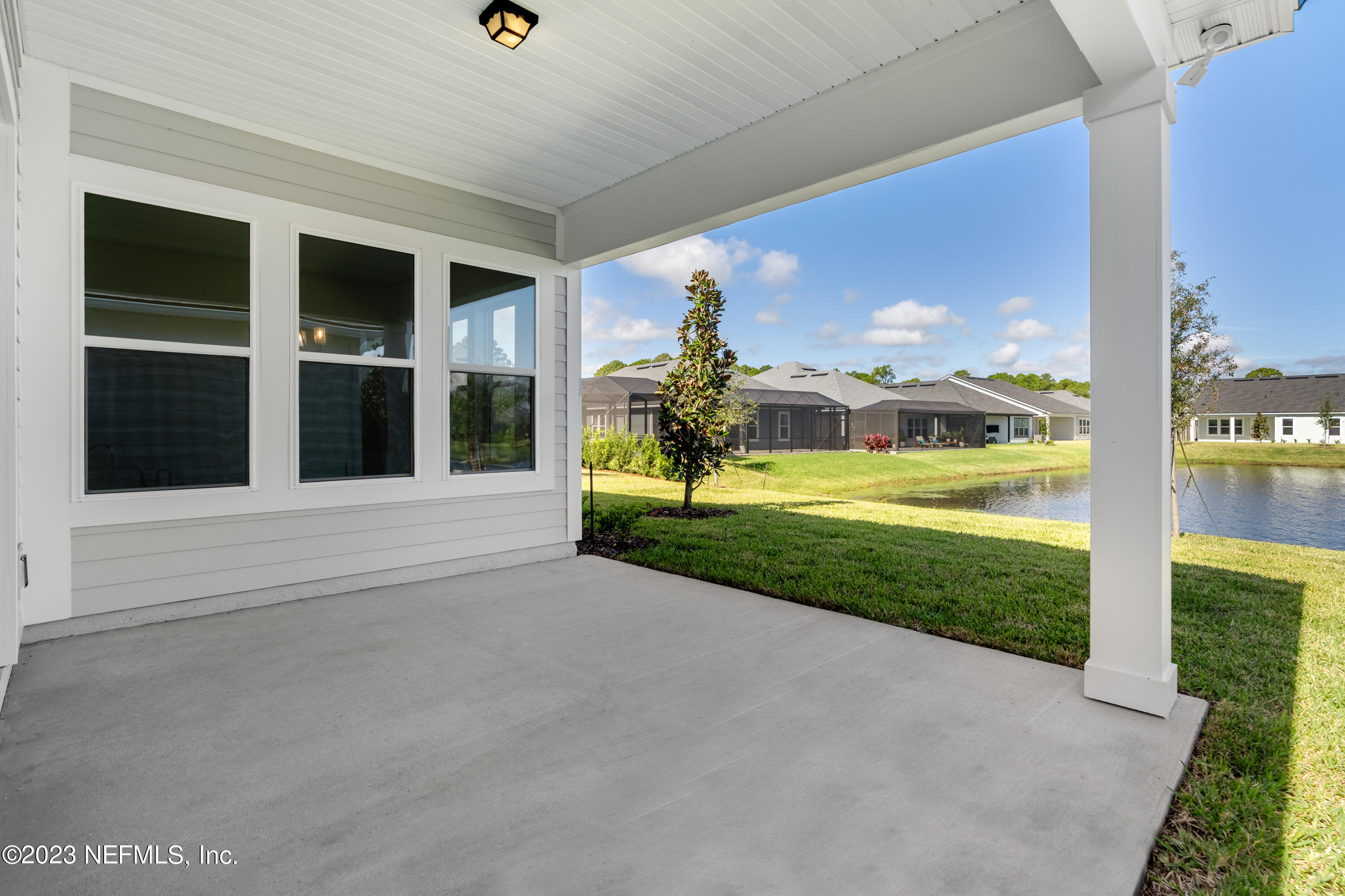 110 Amarante Lane St. Augustine, FL 32095 - Photo 6 of 39 Covered lanai and water view