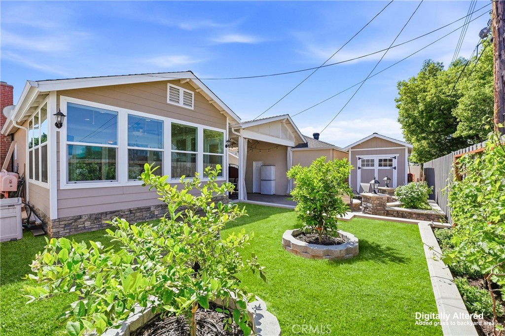 633 Laurel Avenue Brea, CA 92821 - Photo 42 of 61 digitally enhanced to show if grass was added to yard