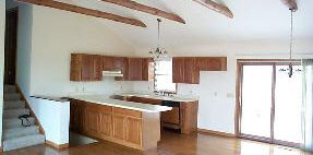10730 West Edgewood Road Polo, IL 61064 - Photo 3 of 5 a kitchen with a sink and a refrigerator