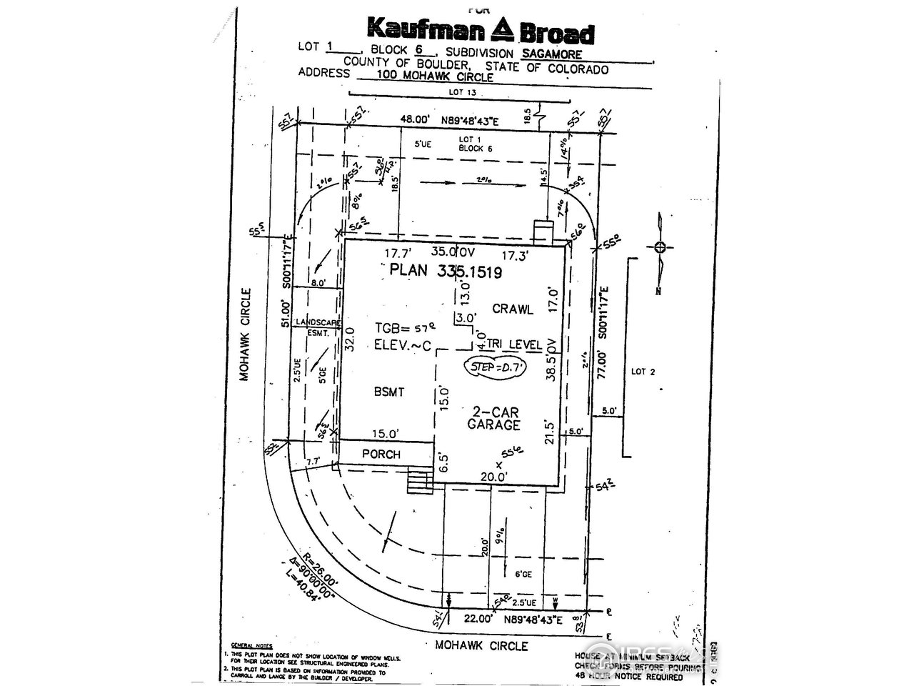 100 Mohawk Circle Superior, CO 80027 - Photo 8 of 8 Previous Dwelling Floorplan