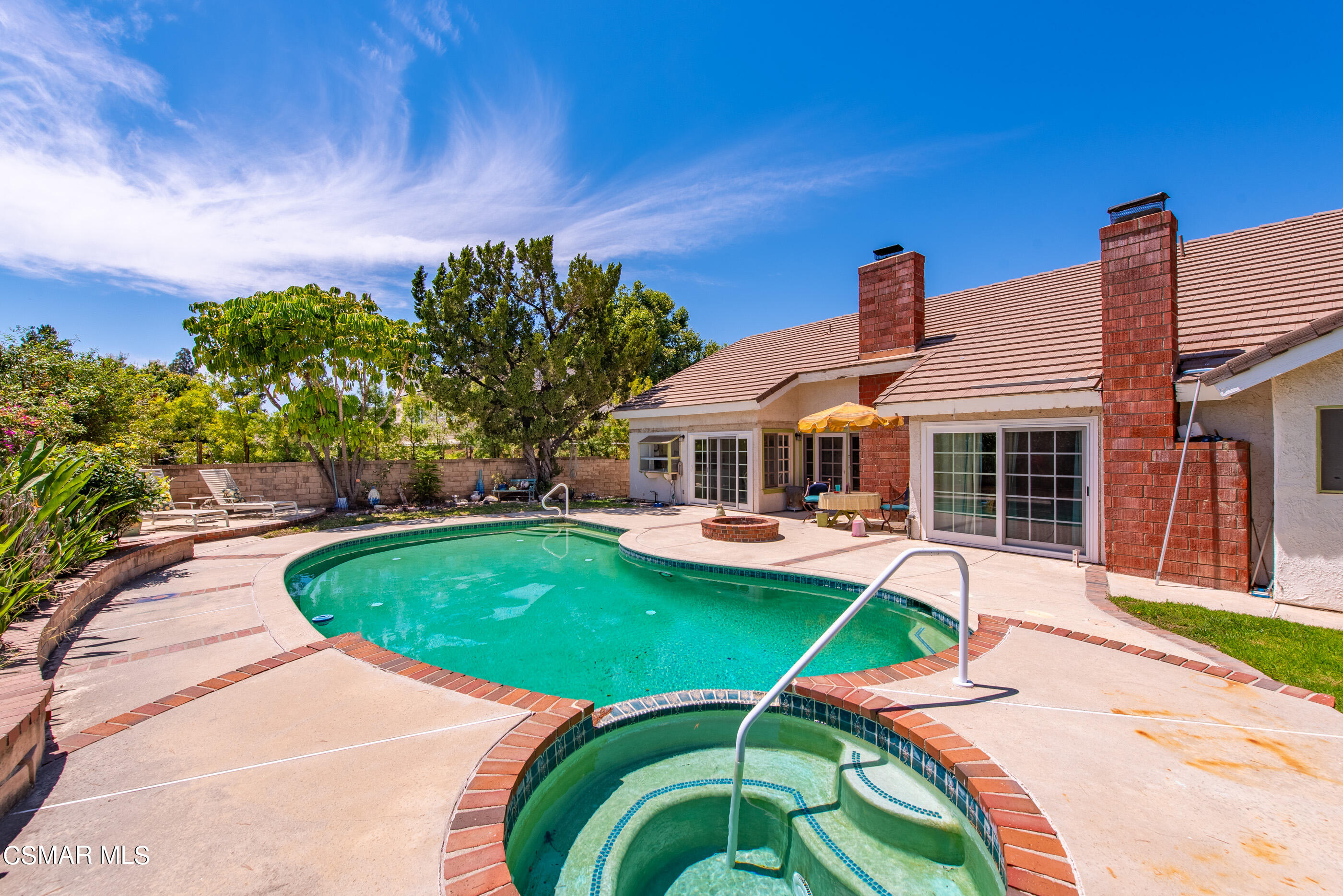 4230 Roxbury Street Simi Valley, CA 93063 - Photo 33 of 40 a view of a house with backyard sitting area and swimming pool