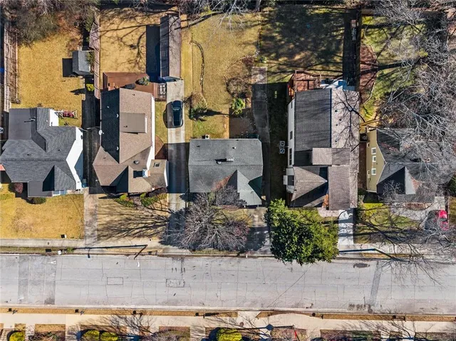 a view of a terrace with a bench