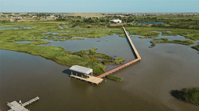 a view of an ocean and beach