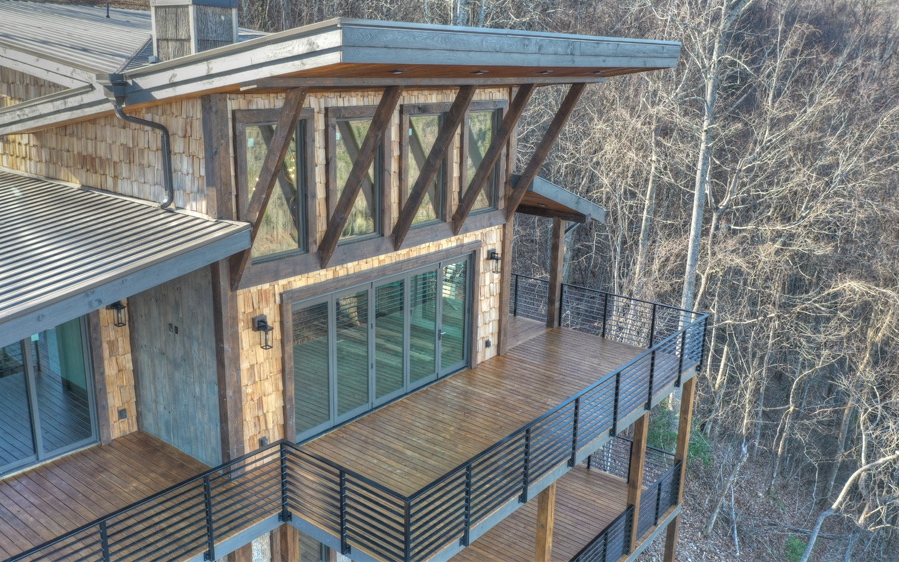 7 Miracle Lane Blue Ridge, GA 30513 - Photo 1 of 1 a view of balcony with wooden floor and deck