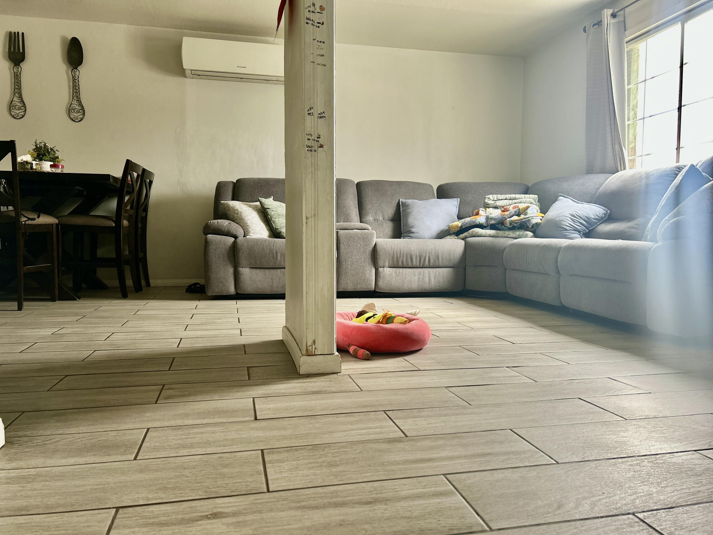 54878 Harrison Street Thermal, CA 92274 - Photo 46 of 58 a living room with furniture and kitchen view