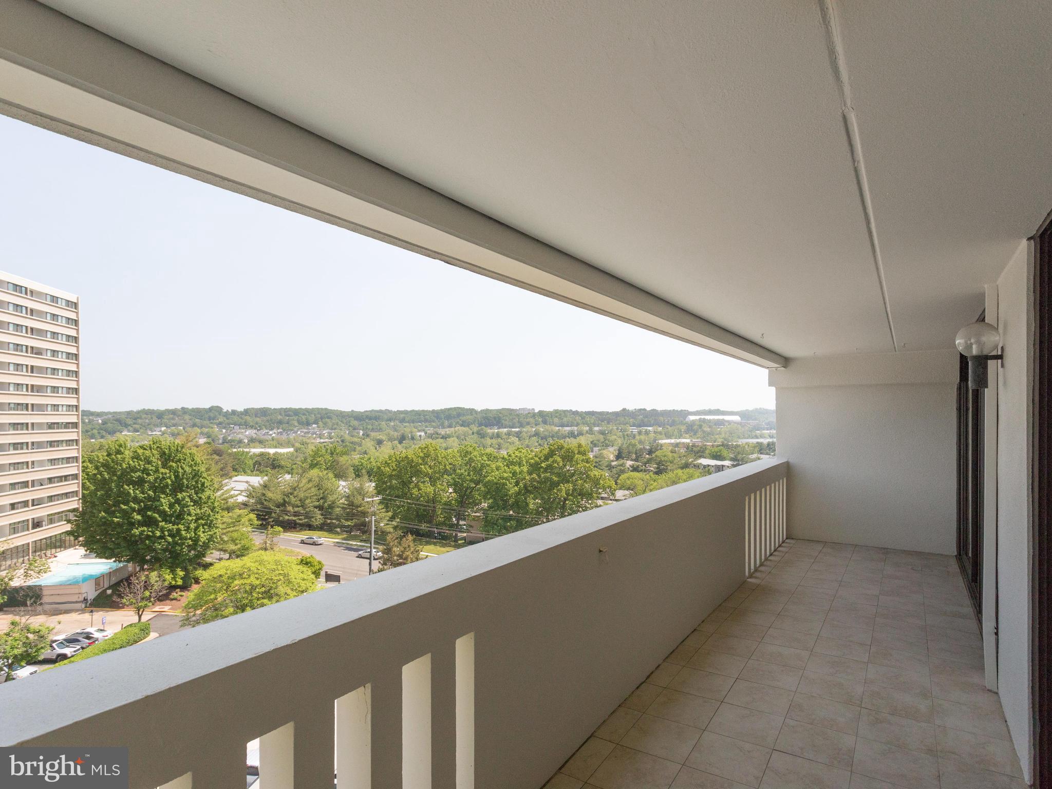 6101 Edsall Road, Unit 809 Alexandria, VA 22304 - Photo 17 of 27 30 FOOT TILED BALCONY
