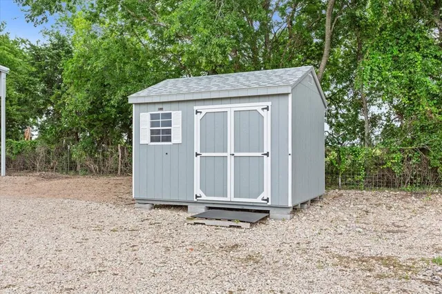 a house with a outdoor space