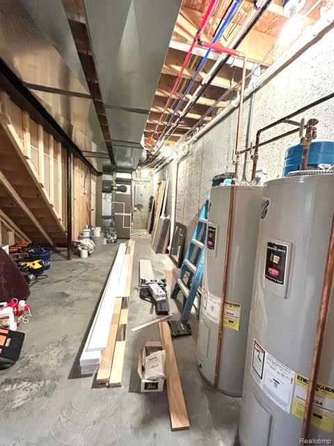 39 Stark Road Rochester, MI 48307 - Photo 56 of 70 Very spacious mechanical room with plenty of storage space.