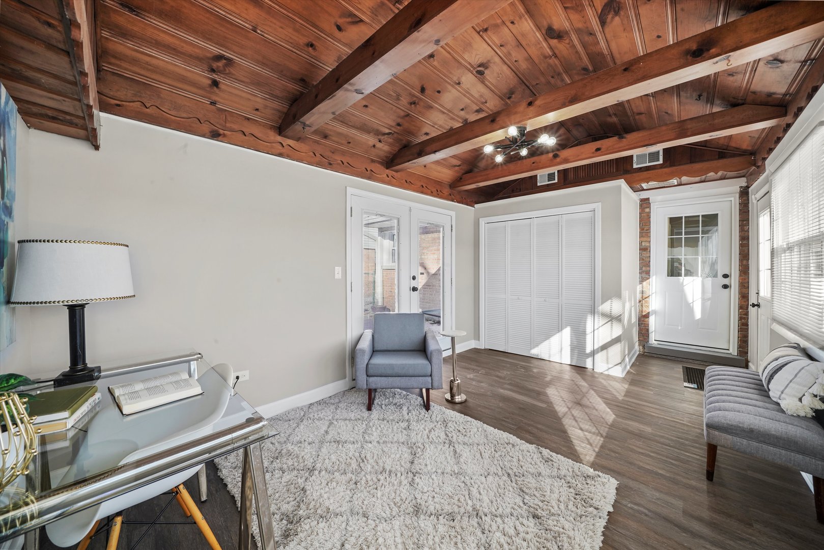 2243 Spruce Road Homewood, IL 60430 - Photo 14 of 22 a living room with furniture and a wooden floor