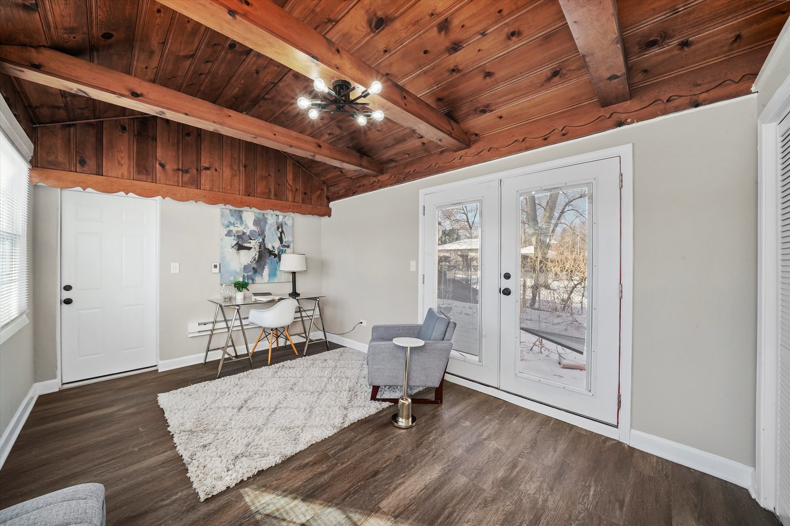 2243 Spruce Road Homewood, IL 60430 - Photo 16 of 22 a living room with furniture and a wooden floor