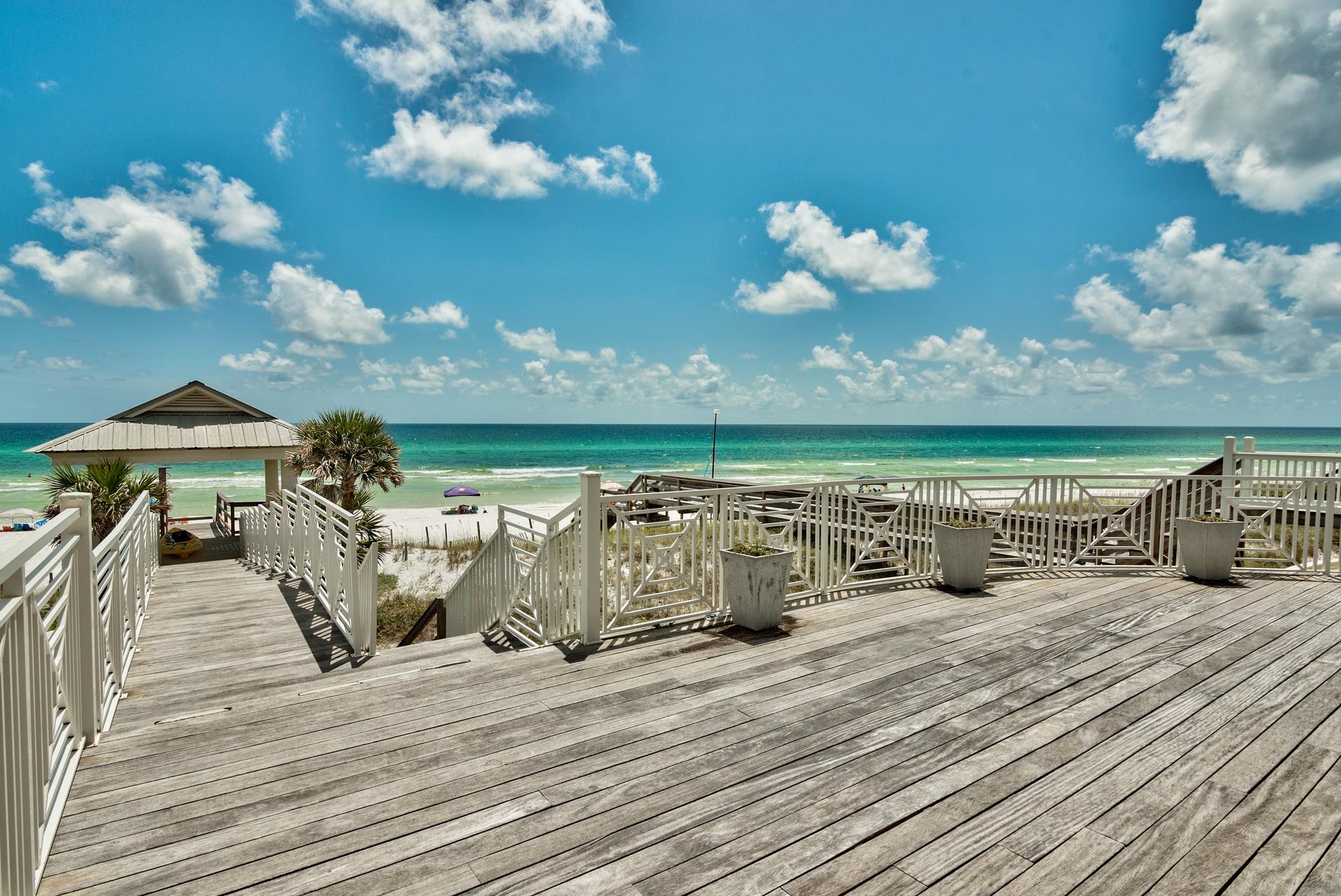 59 Auburn Drive Santa Rosa Beach, FL 32459 - Photo 11 of 71 a view of a balcony with dining space