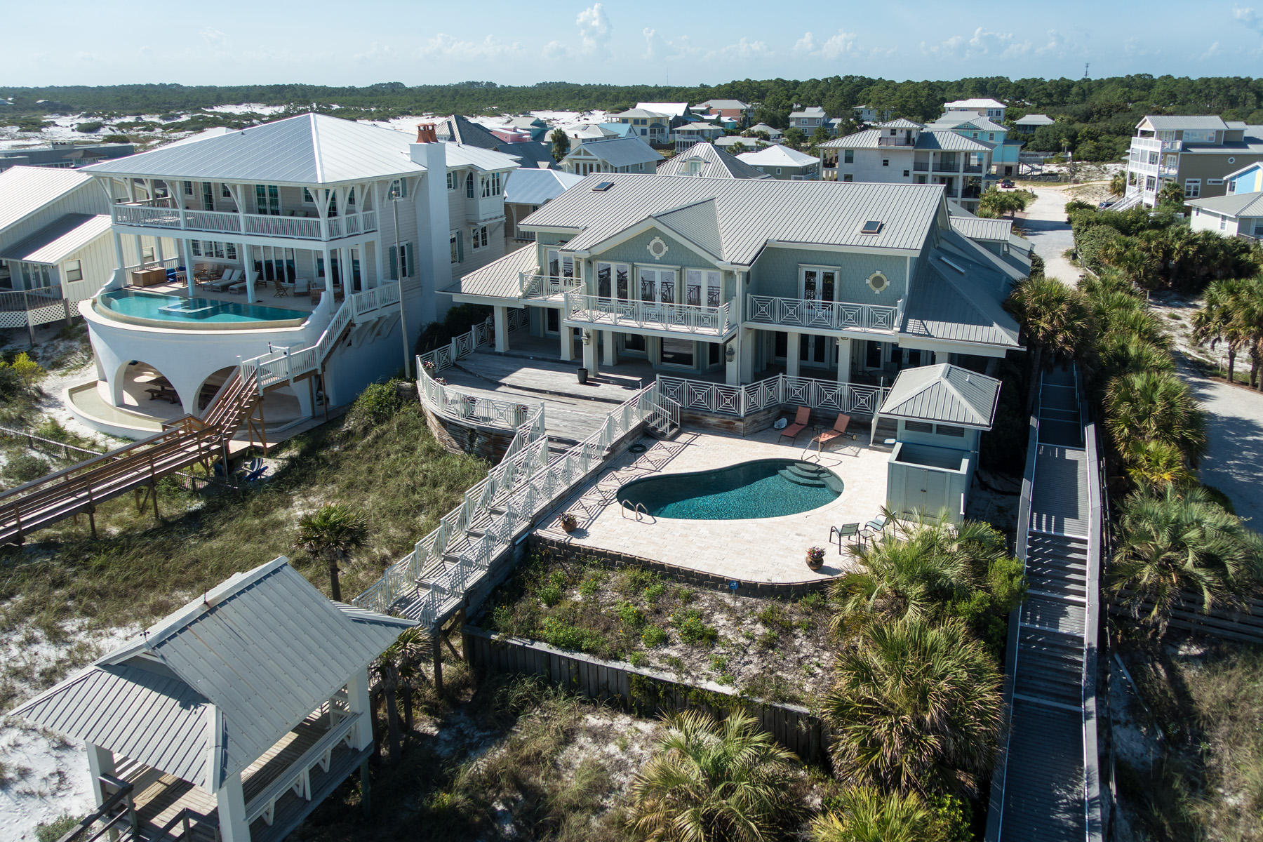 59 Auburn Drive Santa Rosa Beach, FL 32459 - Photo 4 of 71 an aerial view of multiple houses with a yard