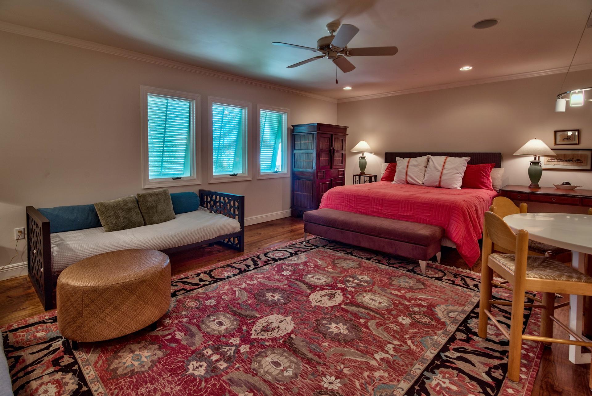 59 Auburn Drive Santa Rosa Beach, FL 32459 - Photo 52 of 71 a bedroom with furniture and a large window