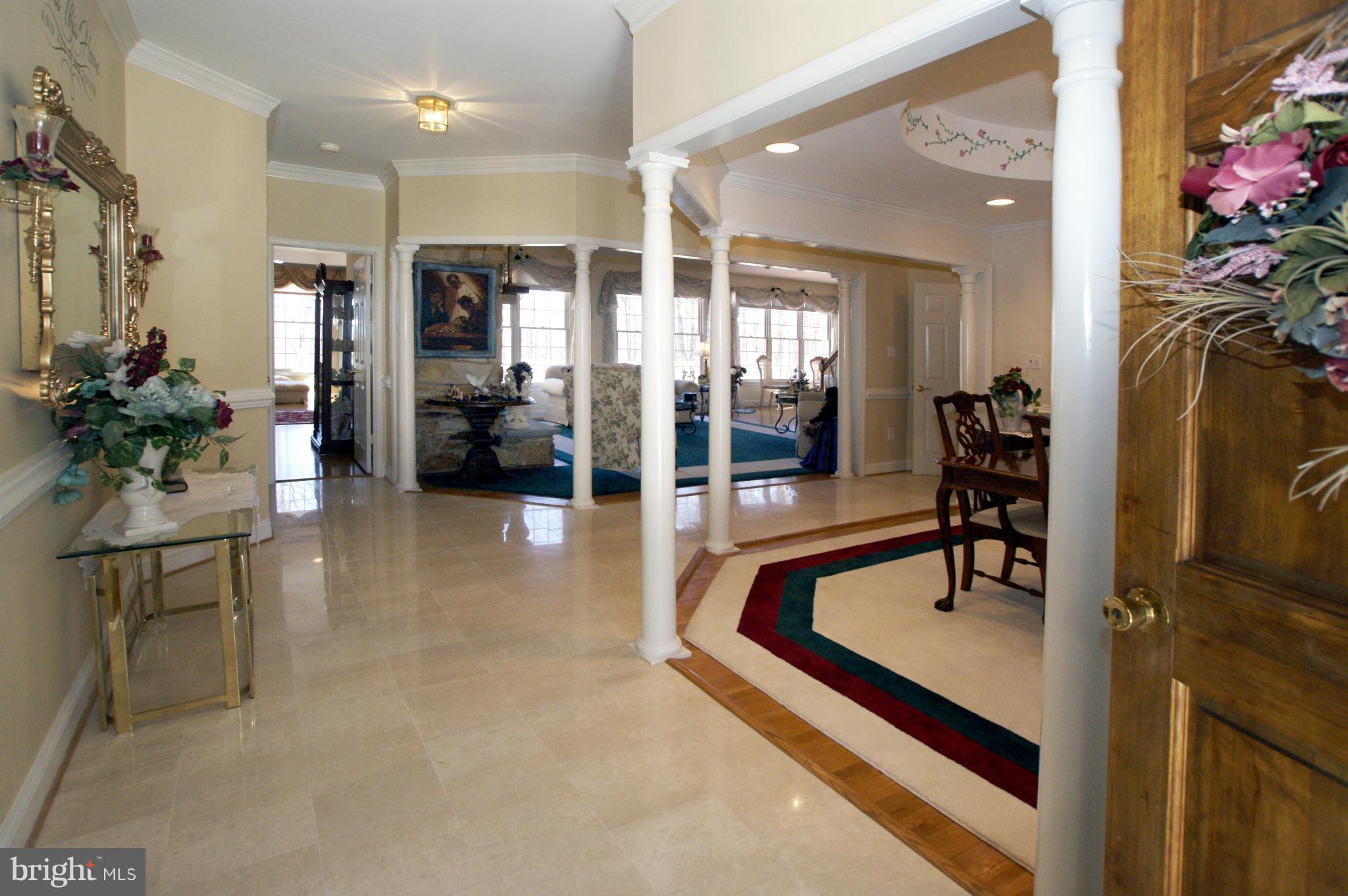 7203 Baldwin Ridge Road Warrenton, VA 20187 - Photo 2 of 30 Marble Foyer