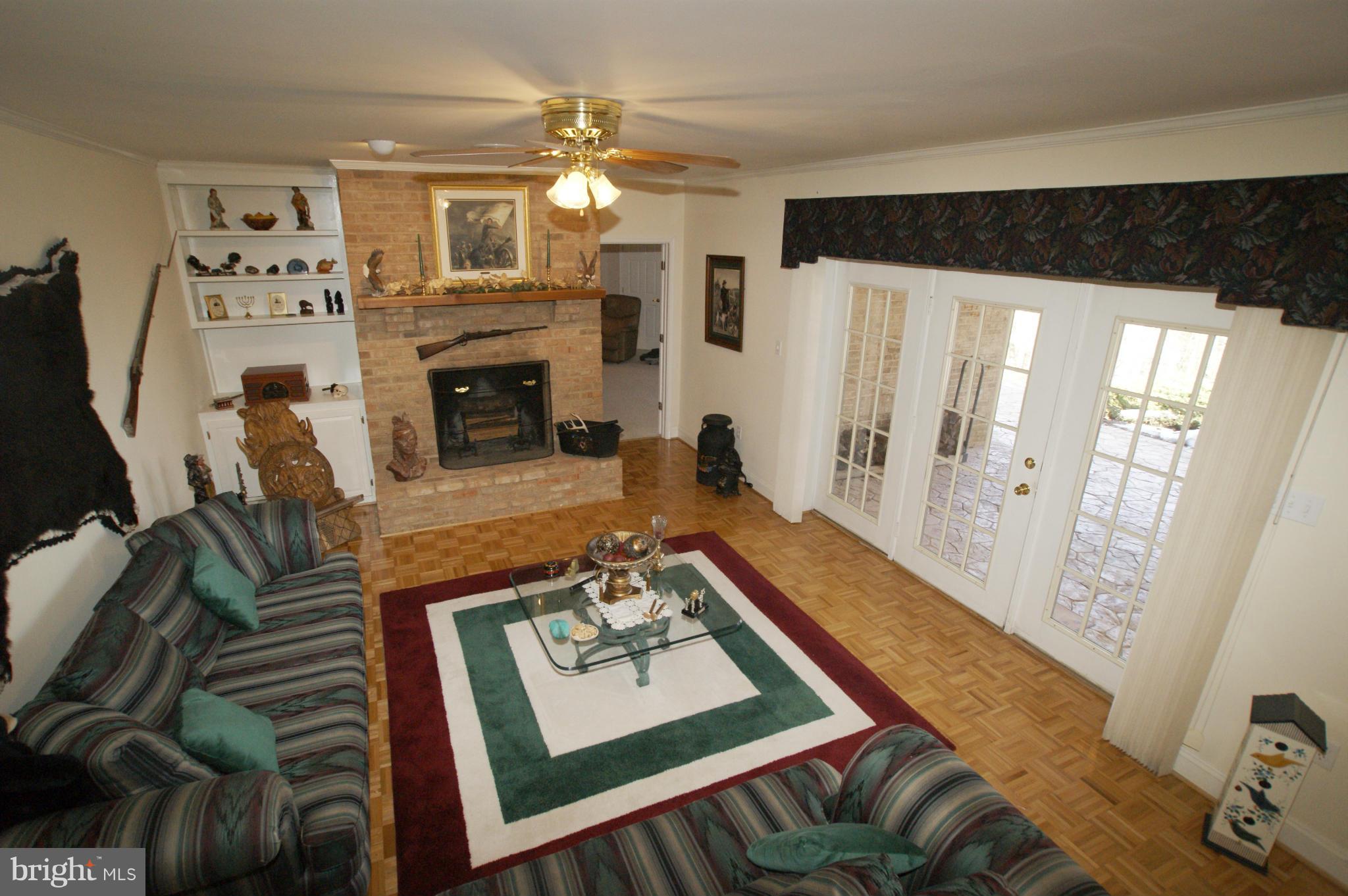 7203 Baldwin Ridge Road Warrenton, VA 20187 - Photo 22 of 30 Recreation Room with Fireplace