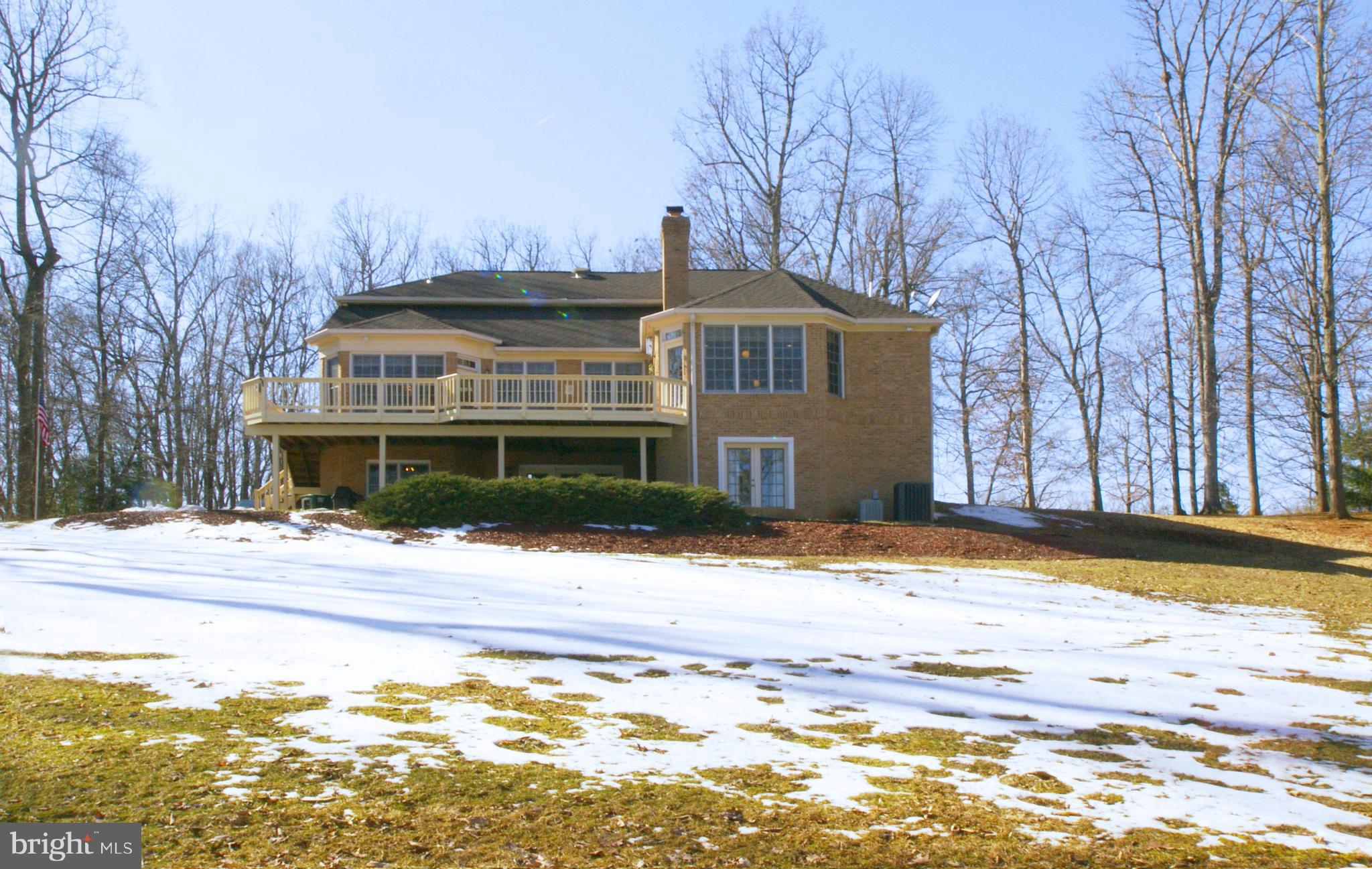 7203 Baldwin Ridge Road Warrenton, VA 20187 - Photo 28 of 30 Rear Exterior Backing to Trees for Privacy