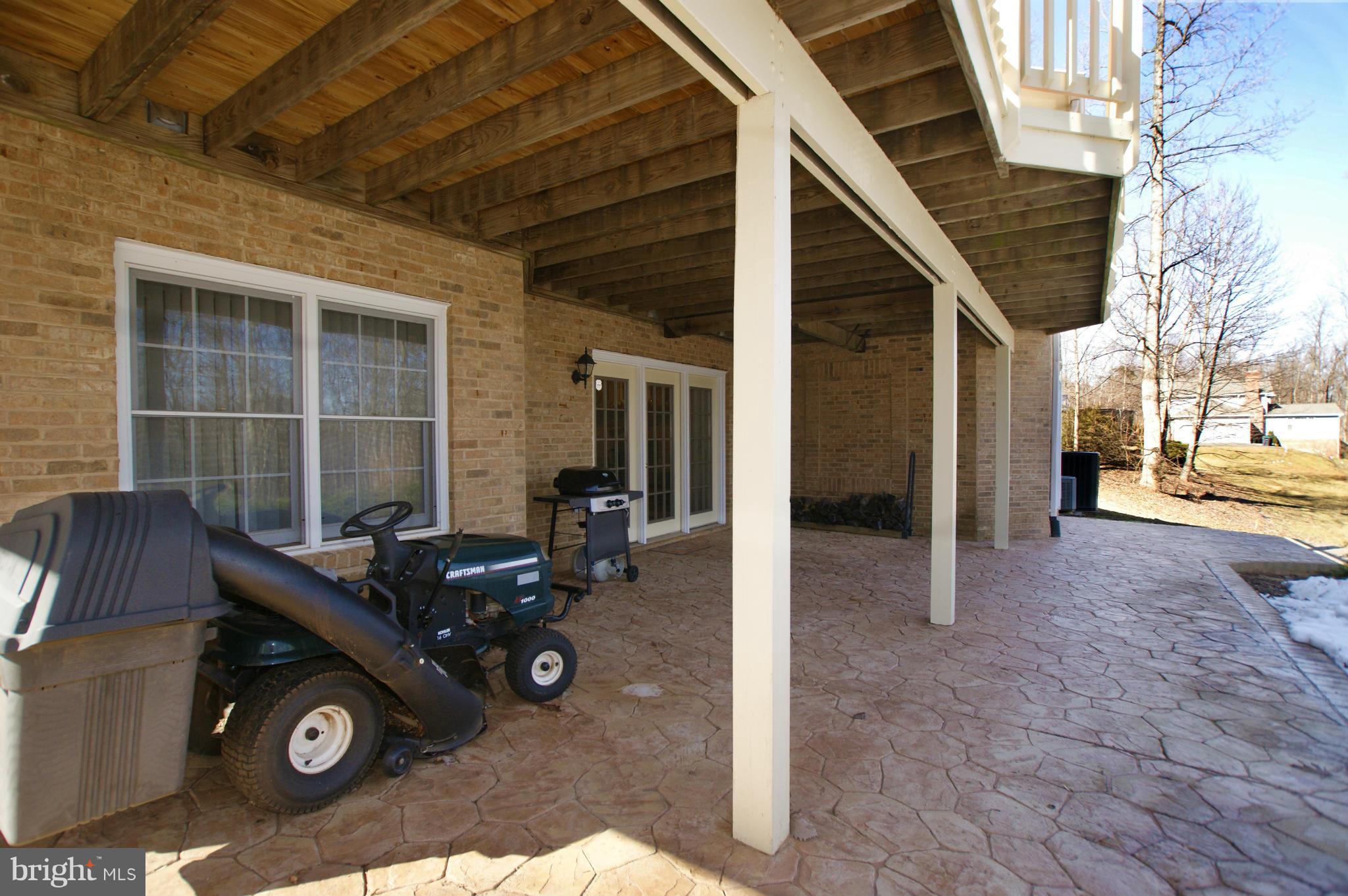 7203 Baldwin Ridge Road Warrenton, VA 20187 - Photo 30 of 30 Stamped Concrete Patio (2011)