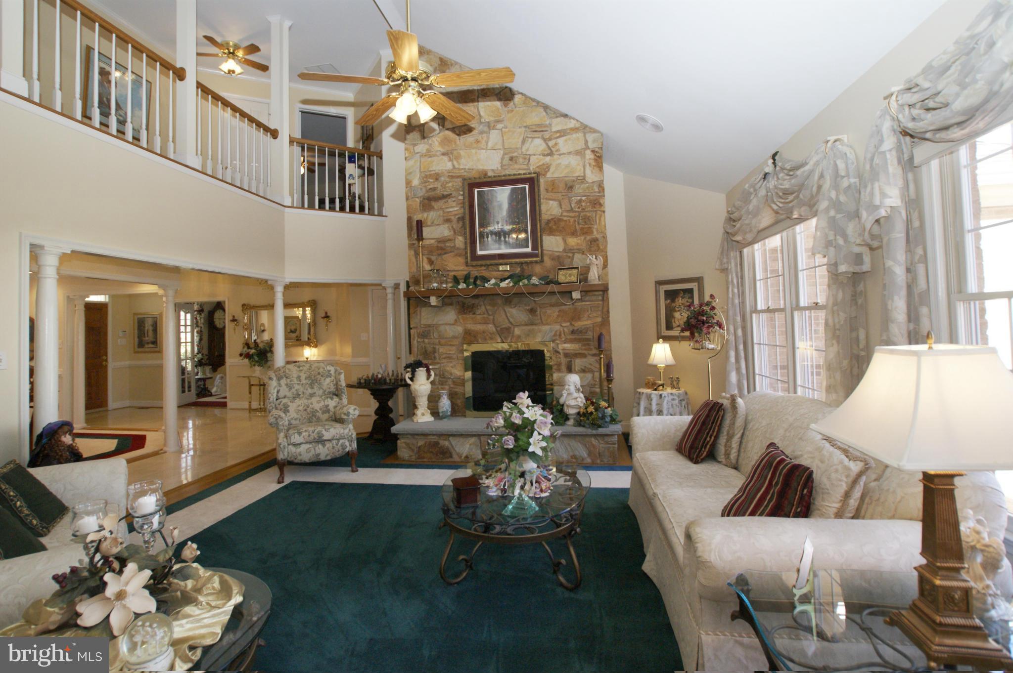 7203 Baldwin Ridge Road Warrenton, VA 20187 - Photo 8 of 30 2-Story Great Room with Gas Fireplace