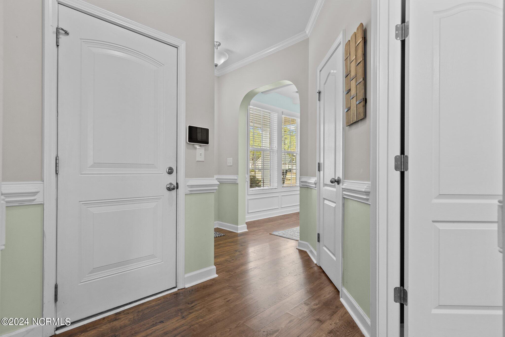 4055 Irwin Drive Aberdeen, NC 28315 - Photo 12 of 32 View from Living Room to Entry
