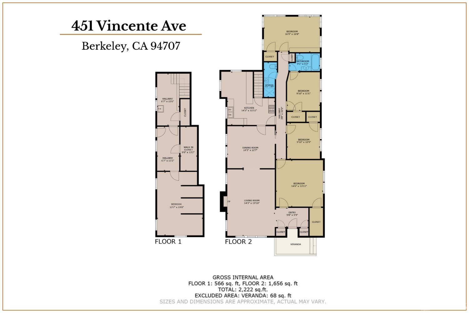 451 Vincente Avenue Berkeley, CA 94707 - Photo 9 of 66