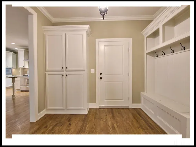 a view interior of the house and wooden floor