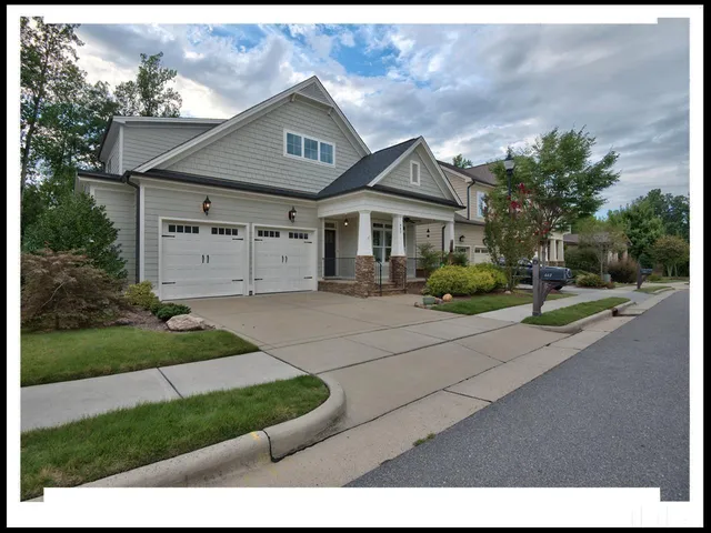 a view of an front door
