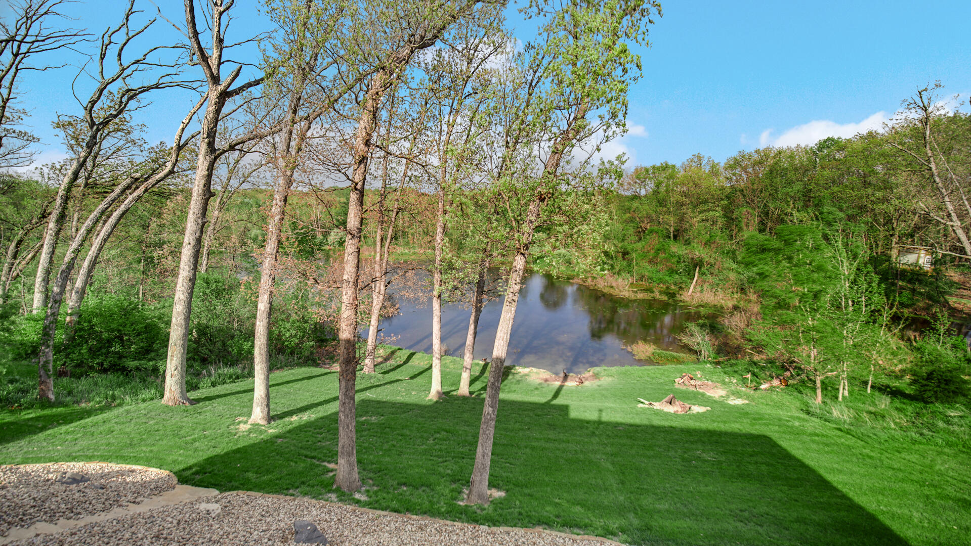 12871 Baker Court Crown Point, IN 46307 - Photo 43 of 50 a backyard of a house with lots of green space