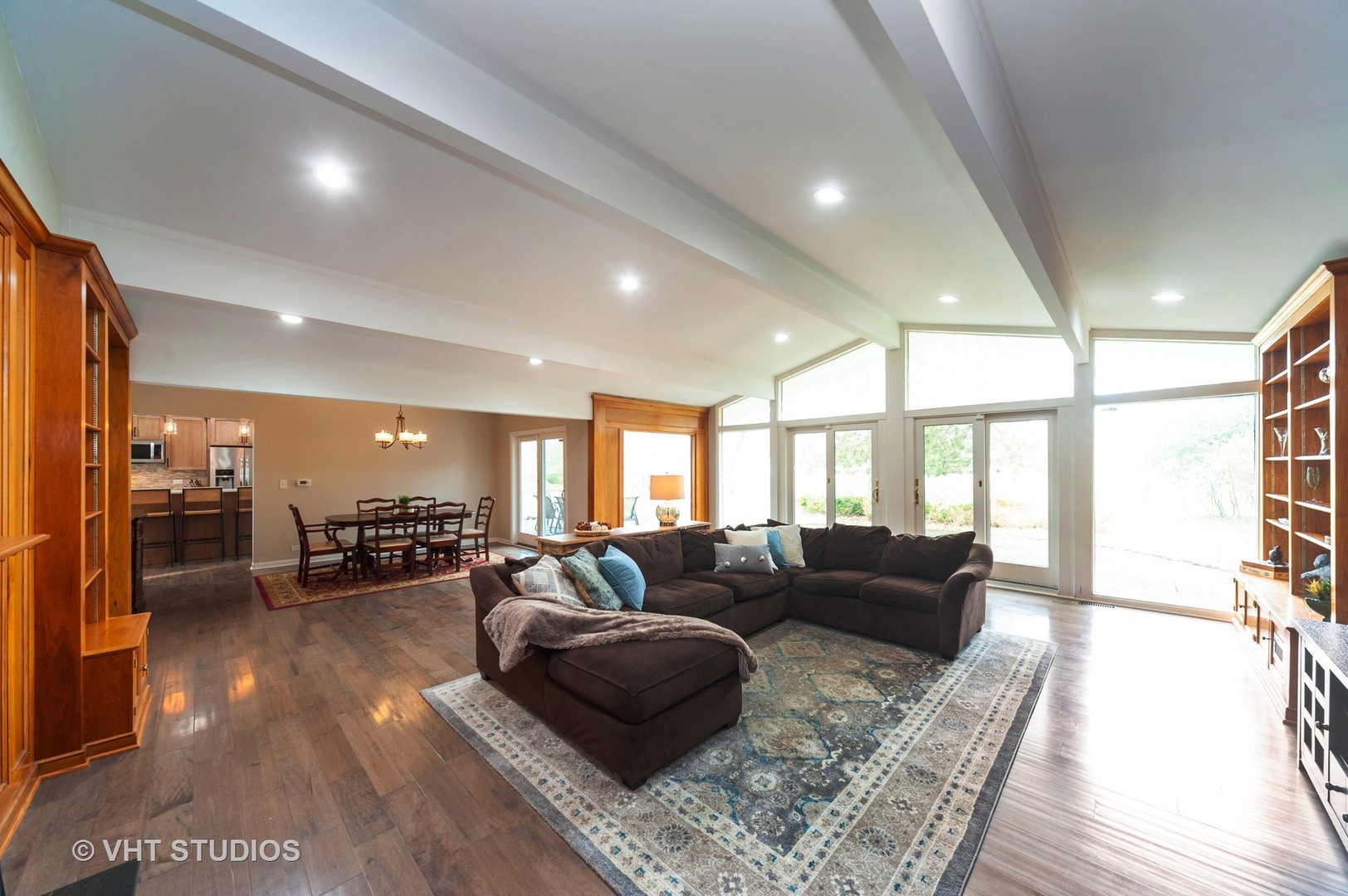 1555 Tower Road Winnetka, IL 60093 - Photo 5 of 27 a living room with furniture and a large window