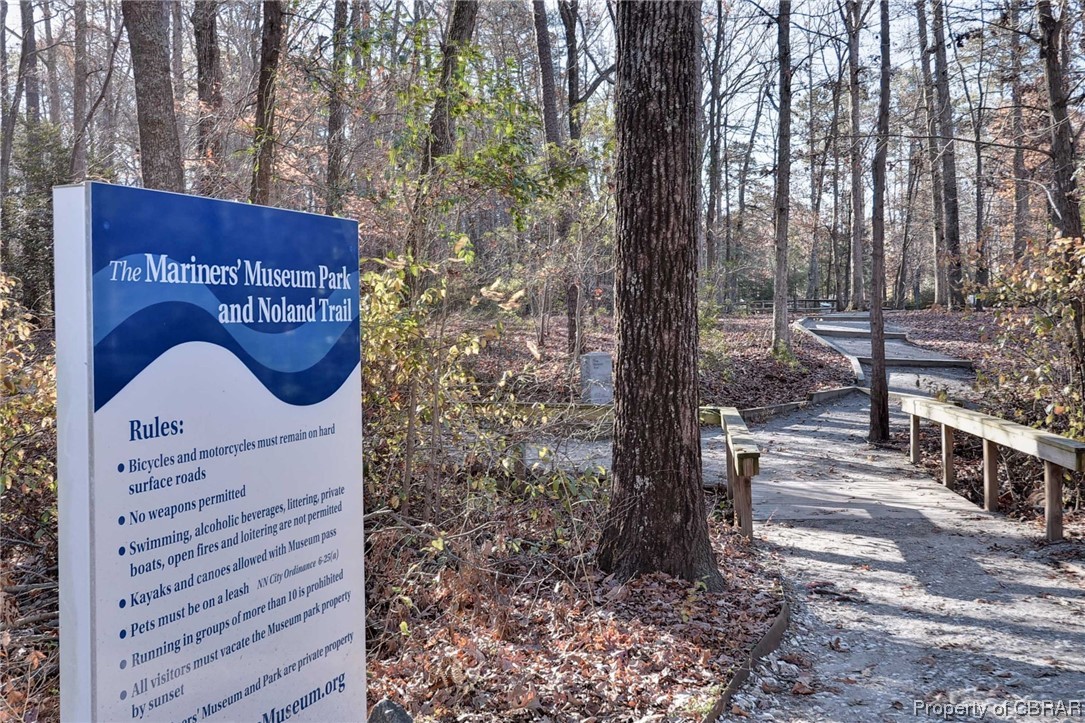 122 Selden Road Newport News, VA 23606 - Photo 32 of 38 Great trail near by