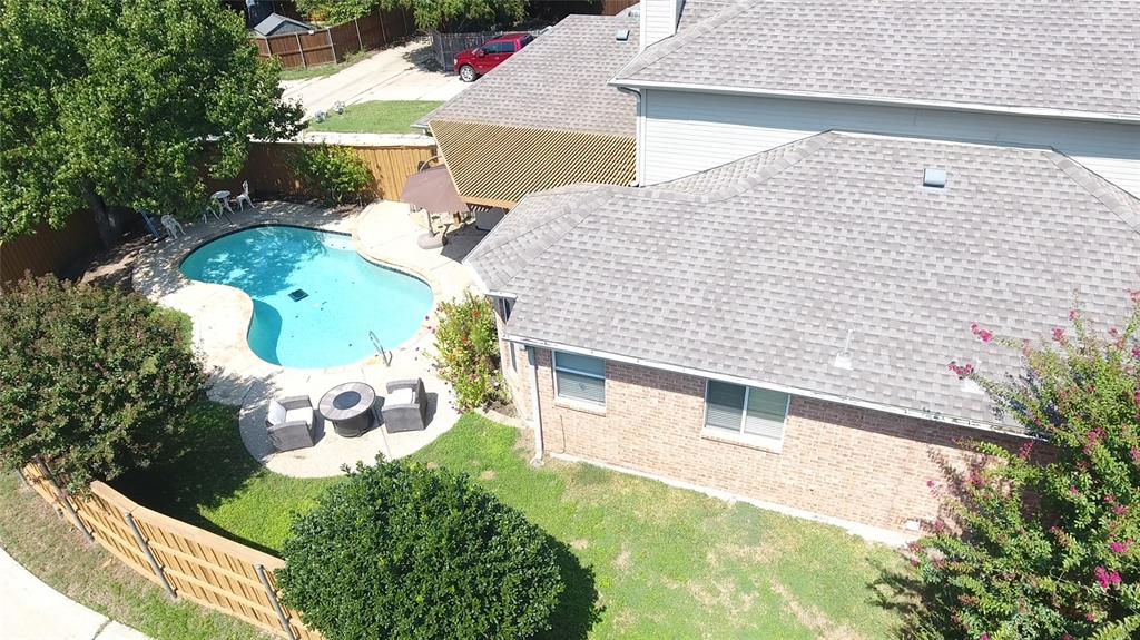 1224 Harvard Lane Allen, TX 75002 - Photo 18 of 26 overhead view of pool