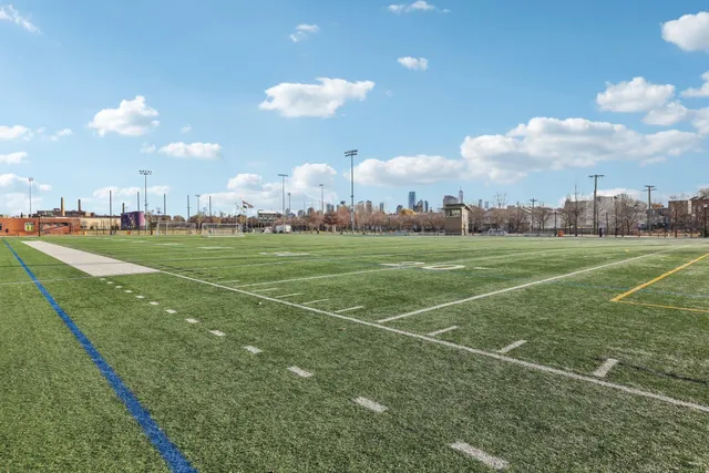 a view of a playground