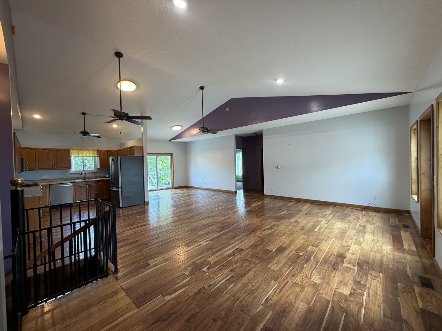 18760 Hillside Road Morrison, IL 61270 - Photo 6 of 36 a view of a room with lots of wooden furniture and a chandelier