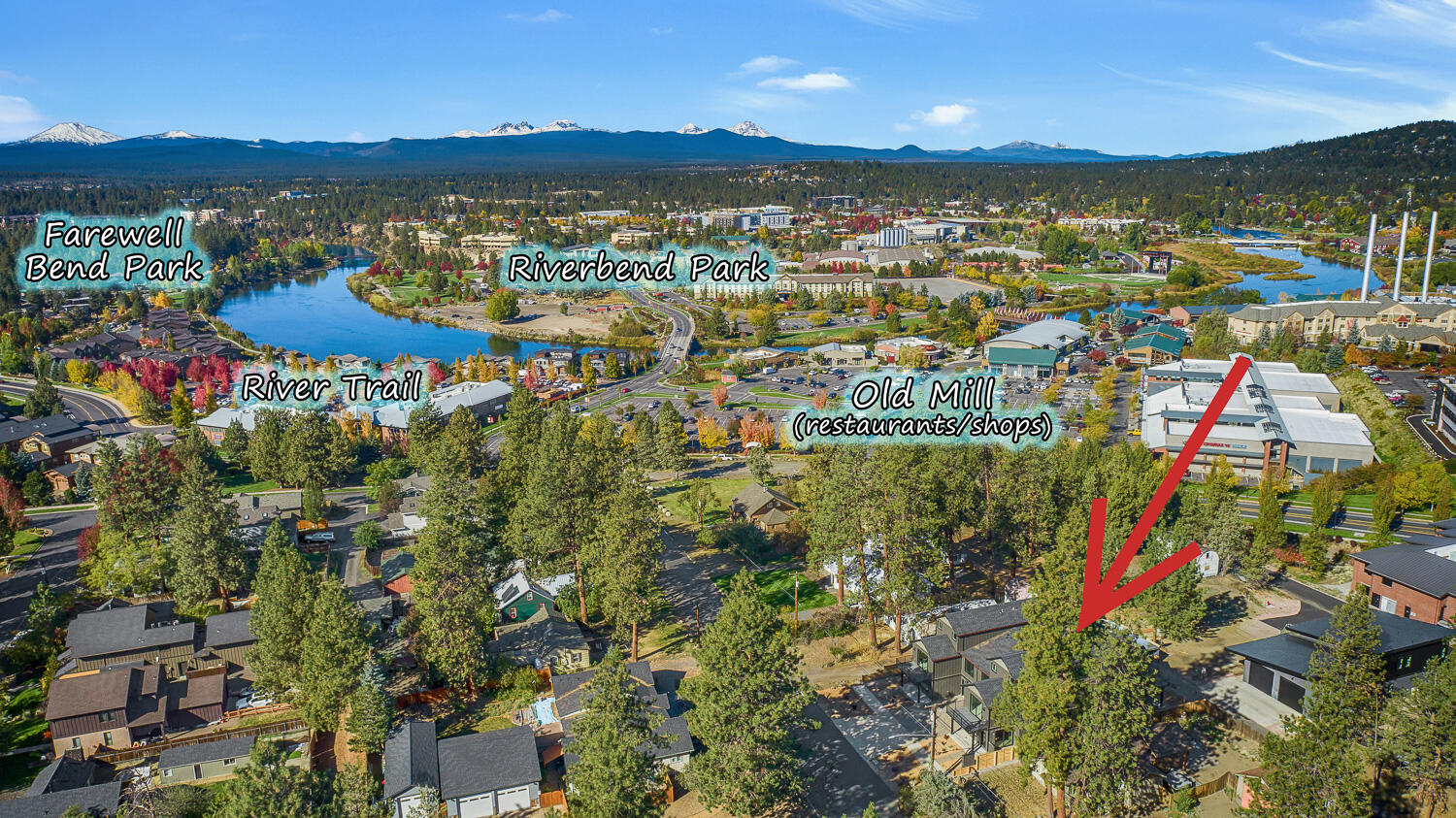 334 Southwest Roosevelt Avenue, Unit 4 Bend, OR 97702 - Photo 20 of 22 a view of a city