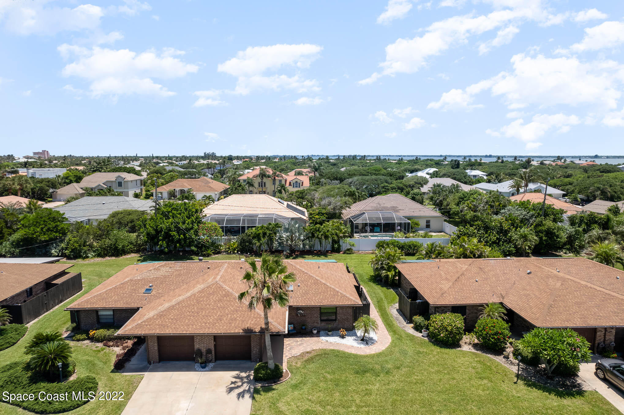 115 Normandy Place Melbourne Beach, FL 32951 - Photo 25 of 31 an aerial view of a house